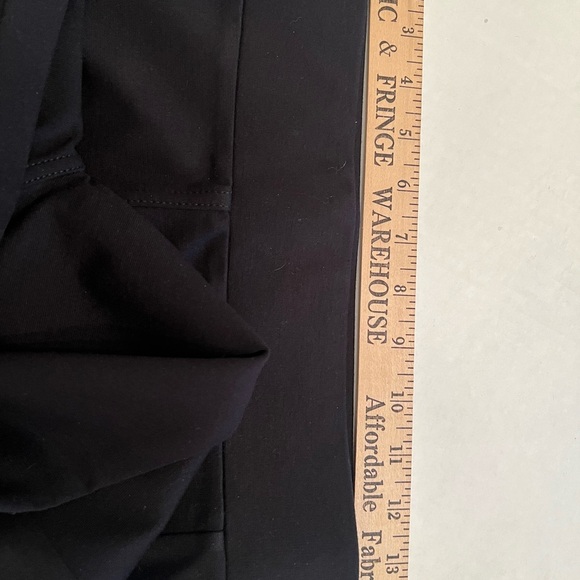 LOFT SIGNATURE SOFTBLEND LEGGINGS. BLACK, HIGH WAISTED, WIDE WAISTBAND. 
P SMALL - Picture 2 of 12